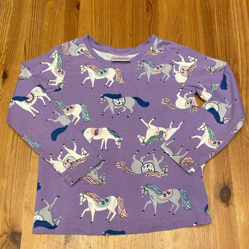 HANNA ANDERSON Long-Sleeve T-Shirt, Size 5